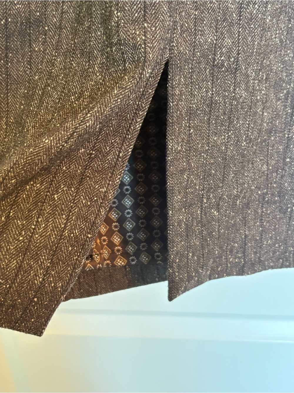 Vintage GUESS Brand Tweed Sheath Dress with Belt - Picture 7 of 12